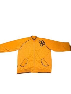 Vintage Pelle Pelle Gold Track Jacket - Size 4XL